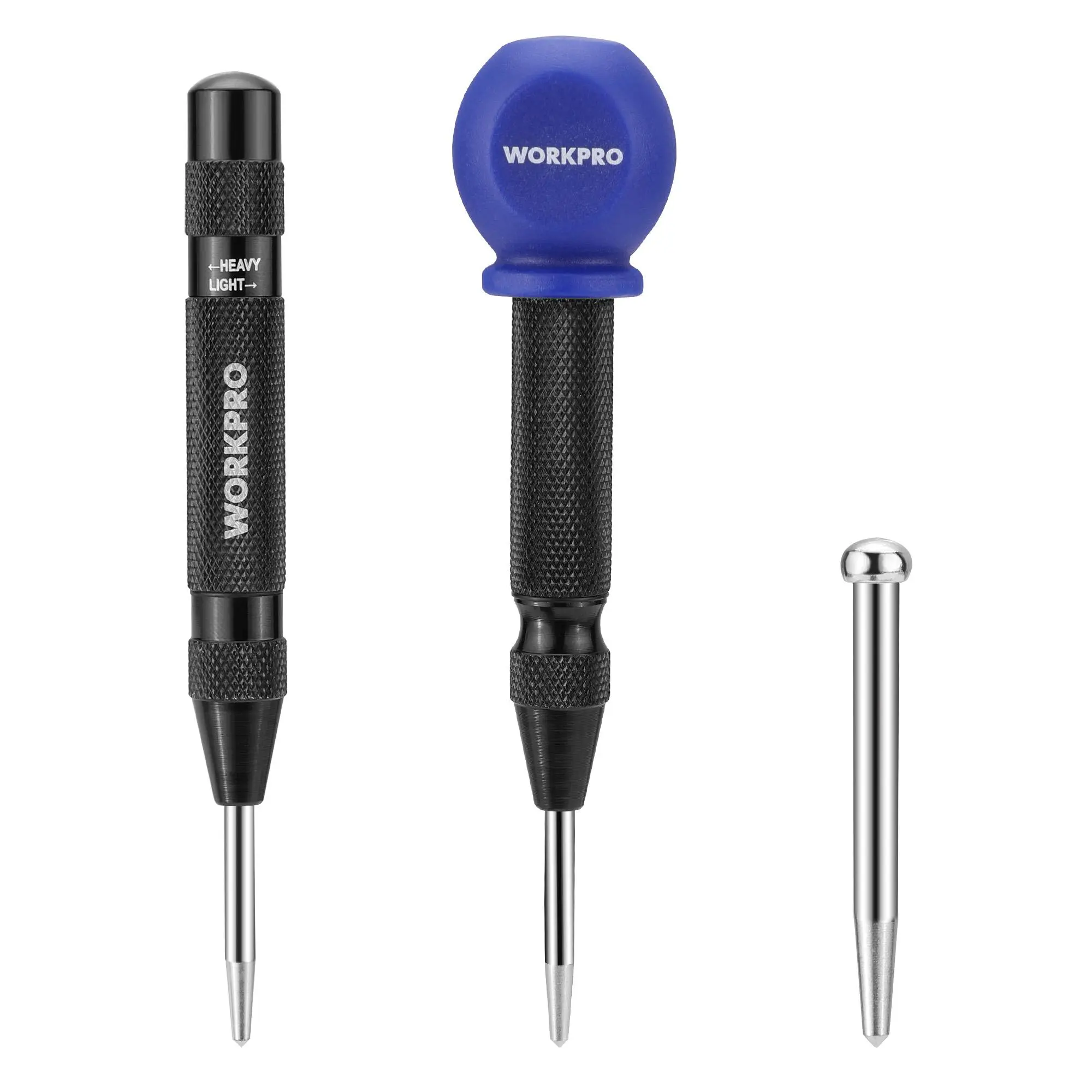 2-Packs Auto Center Punches with a Replacement Tip