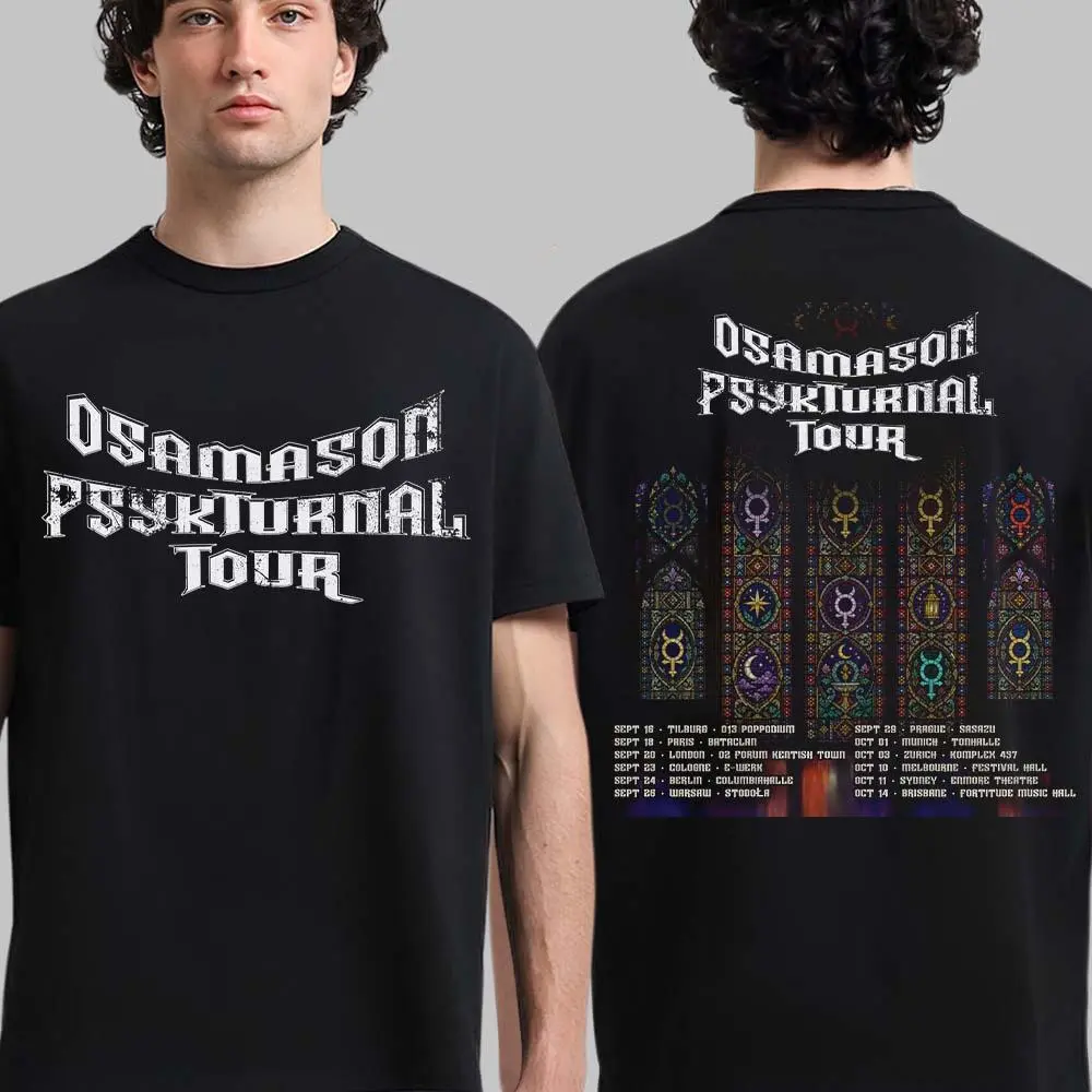 OsamaSon PSYKTURNAL Tour Dates 2026 Vintage Graphic T-Shirt, Live Hip Hop Concert Tee, Collector Fan Gift T080667