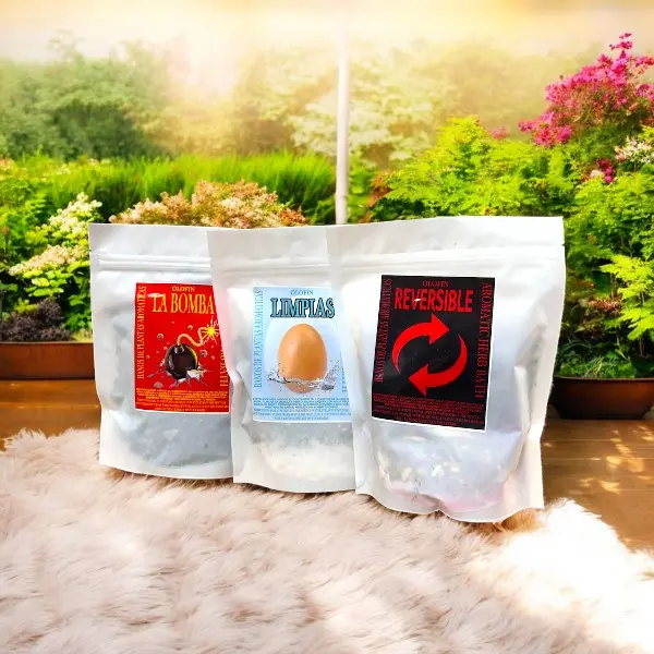 Baños místicos OLOFIN  Salt Bath 350g - Spiritual Balance & Energy Renewal - Easy Use for Personal Rituals Body Care Cleansing Soothing Foot Soaks