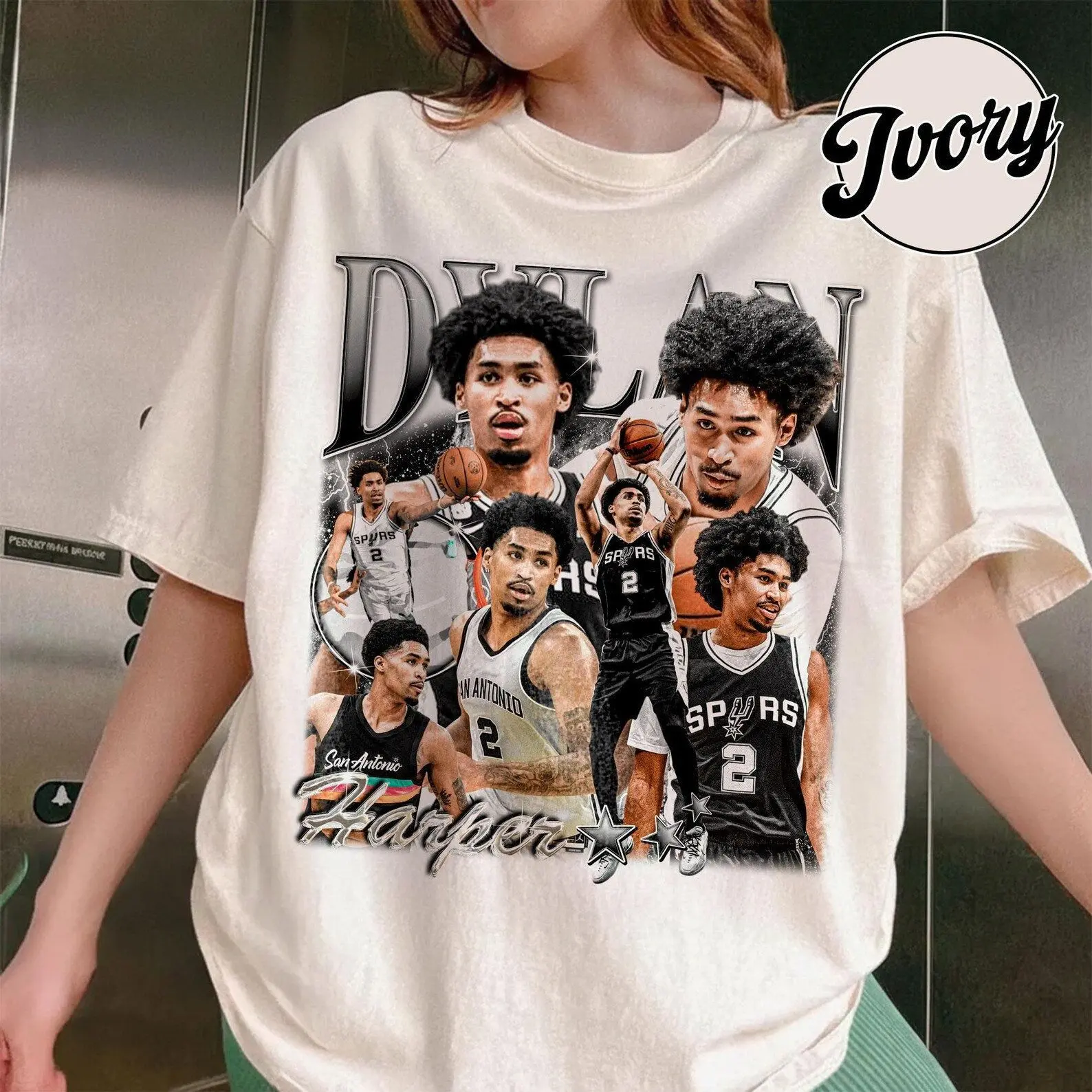 [Sale Up To 60%] Vintage Dylan Harper Basketball Bootleg Rap Comfort Colors Shirt