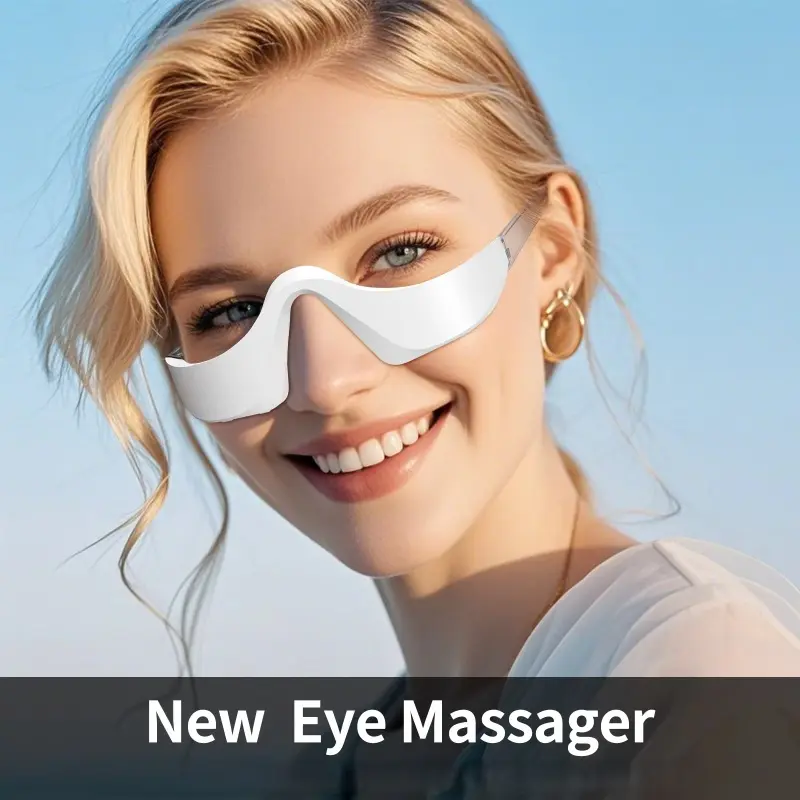 3D eye care beauty device, electric hot compress eye beauty device, Lightweight eye massager for dark circles and eye bags care, Portable beauty tool