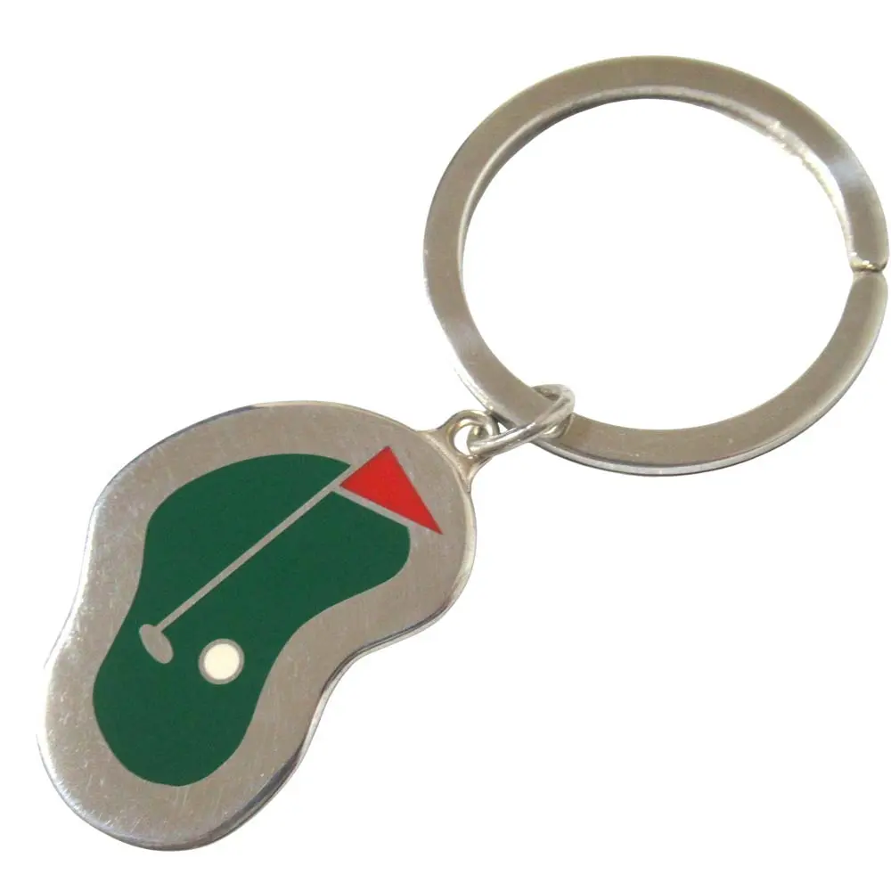 Pre-owned Tiffany & Co. Sterling Silver 925 (Ag925) Small Leather Goods Silver Golf Course Key Holder
