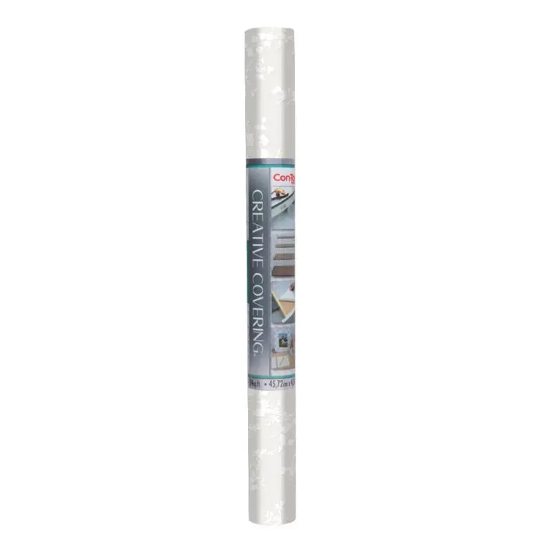 Con-Tact 6075550 16 ft. x 18 in. Creative Covering Shelf & Drawer Liner, White