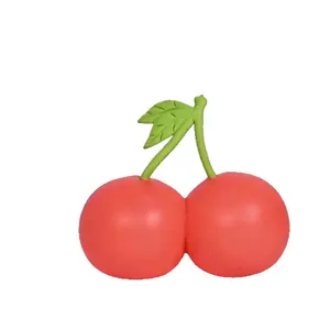 Squishy Cherry Jumbo Large Squish Fruit ToyRare Find Sensory Viral Fidget Original