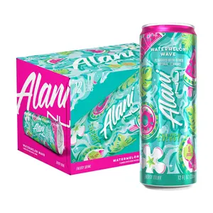 Alani Nu Sugar Free Energy Drink, Watermelon Wave, 12 fl oz, 12 Pack, Cans, 200mg Caffeine