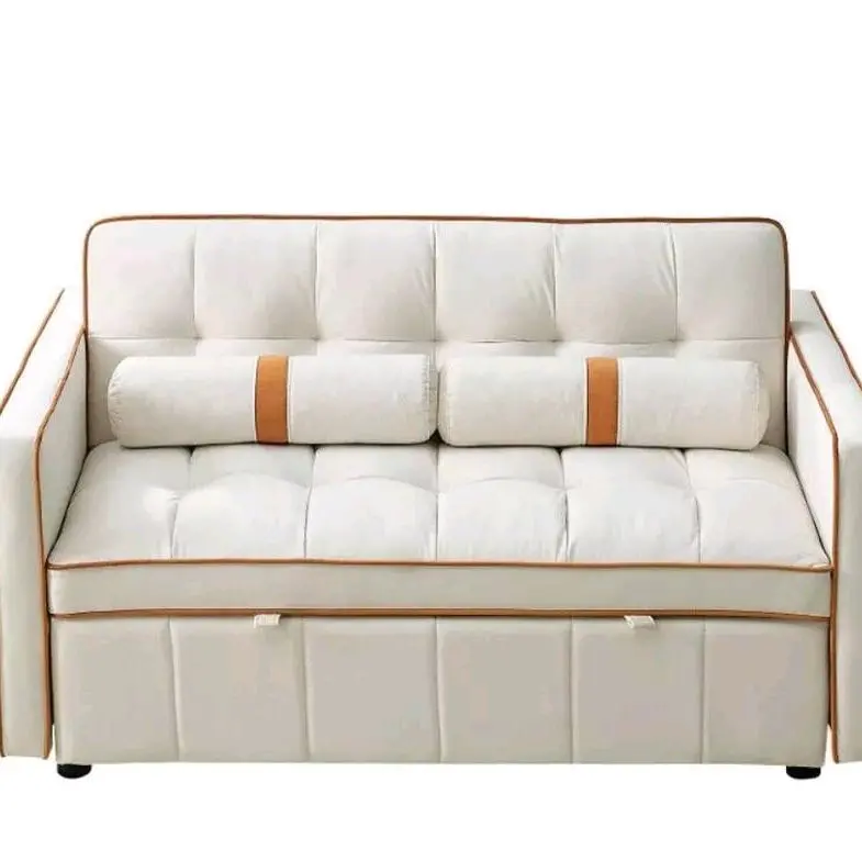 Pull Out Sleep Sofa Bed 2 Seater Loveseats Sofa Couch for Office Living Room US