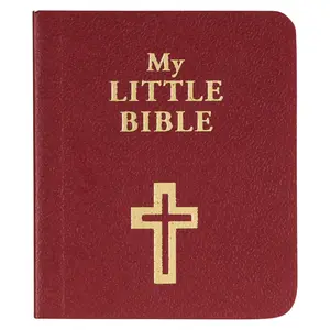 My Little Bible 2” Standard Edition - Selections of Key Verses From Every Book, Tiny Palm-size OT NT Scripture for Ministry Outreach, Classic 1769 KJV Text, 2" x 2.5”, Red