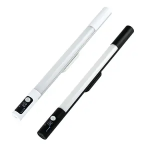 Kitchen cabinet lights, long strip magnetic self-adhesive, automatic, smart digital display lights,  Three-color changing light, la monitor rge-capacity battery USB rechargeable lights  (Kitchen/Wardrobe/Stairs/Garage/Bathroom/Corridor/Basement)