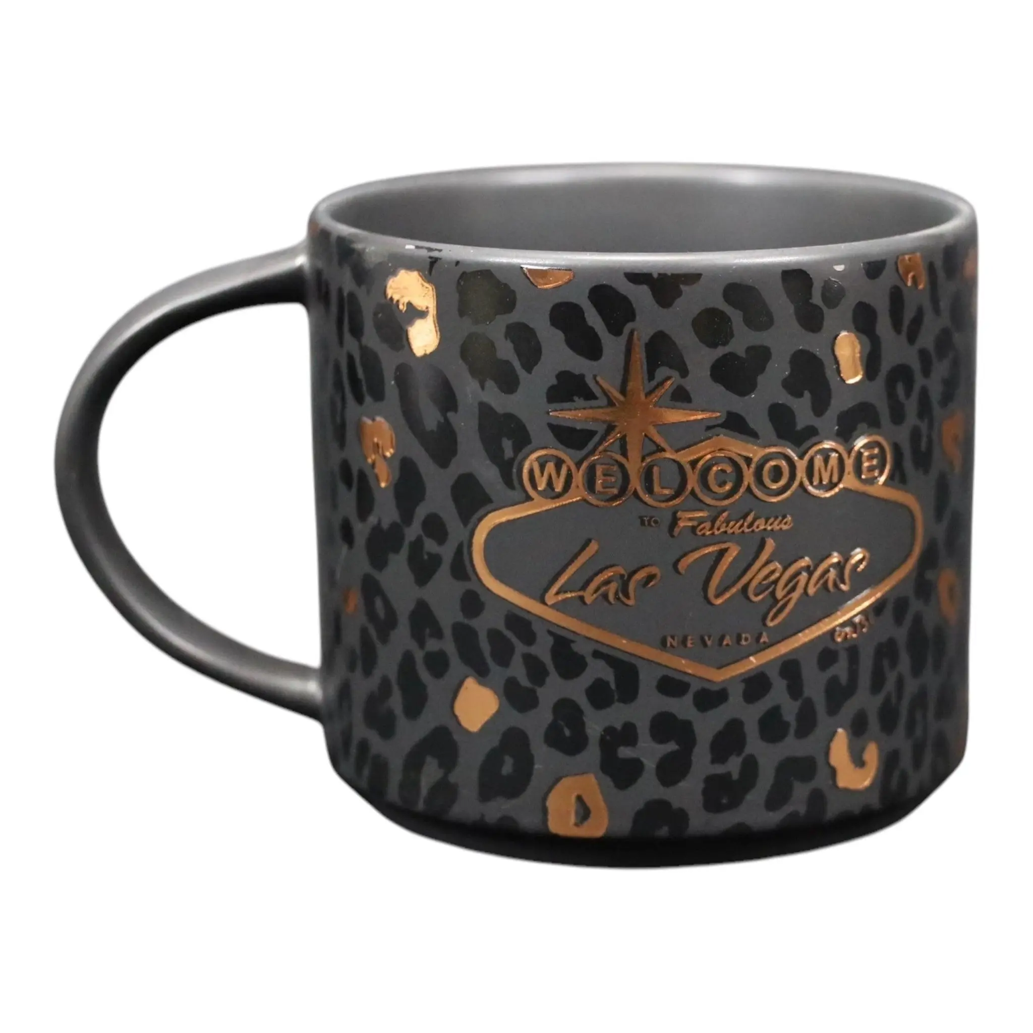 Las Vegas Stackable Leopard Coffee Mug — 15 oz