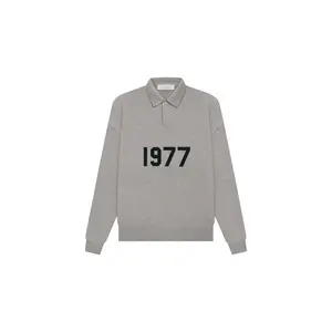 Knit LS Polo "Dark Oatmeal" F93001A0