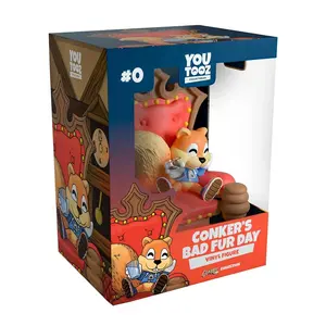 Youtooz Conker's Bad Fur Day 4.8" Vinyl Figure, Official Licensed Collectible - Video Game