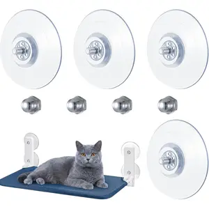 4 Pcs Clear Strong Suction Cup Replacement for Cat Window Perch Hammock Cat Window Seat