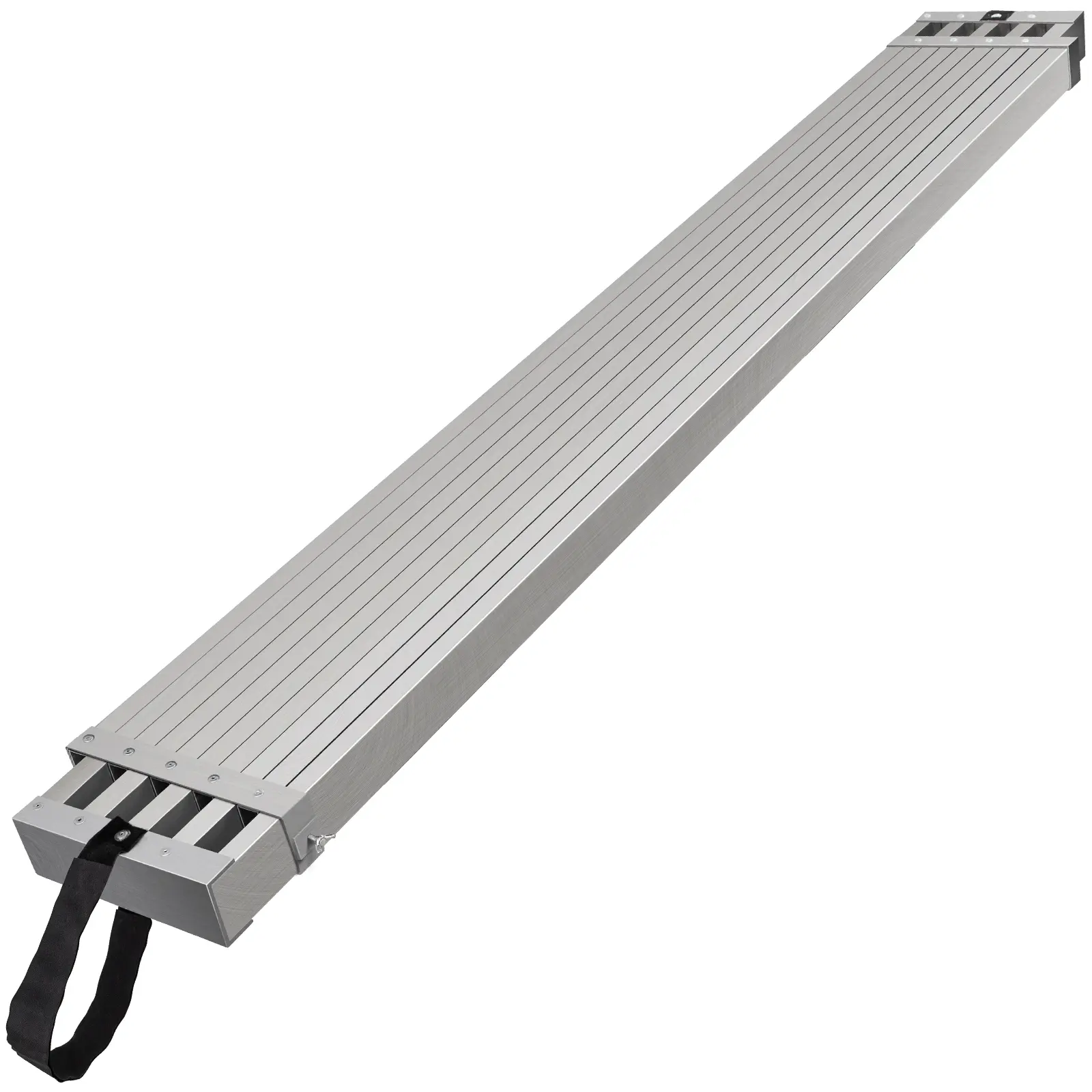 【DealsForYouDays】VEVOR Telescoping Aluminum Work Plank,6-9 Feet 500lbs Capacity12.5 inch Width Aluminum Scaffold Plank,Extension Staging Plank with Skid-Proof Platform Scaffold Ladder Accessory