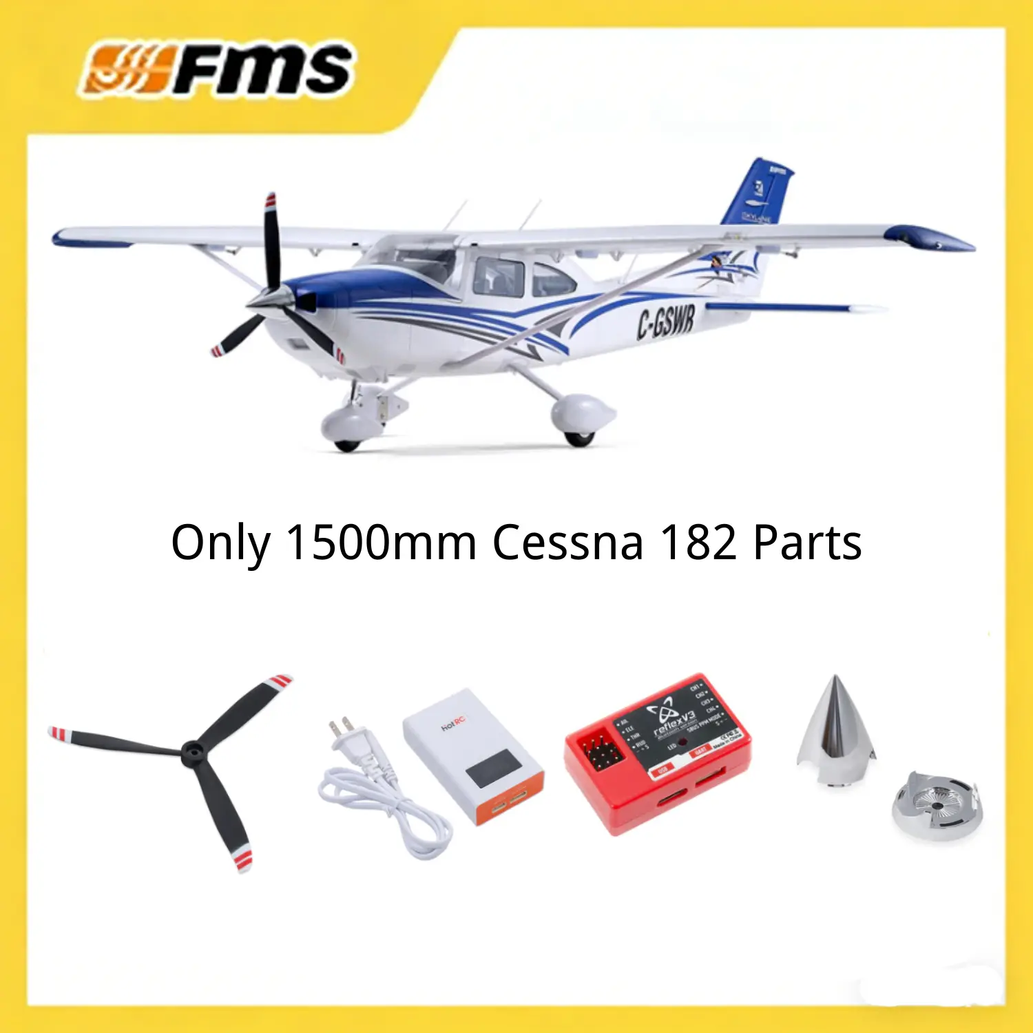 1500mm Cessna 182 Parts