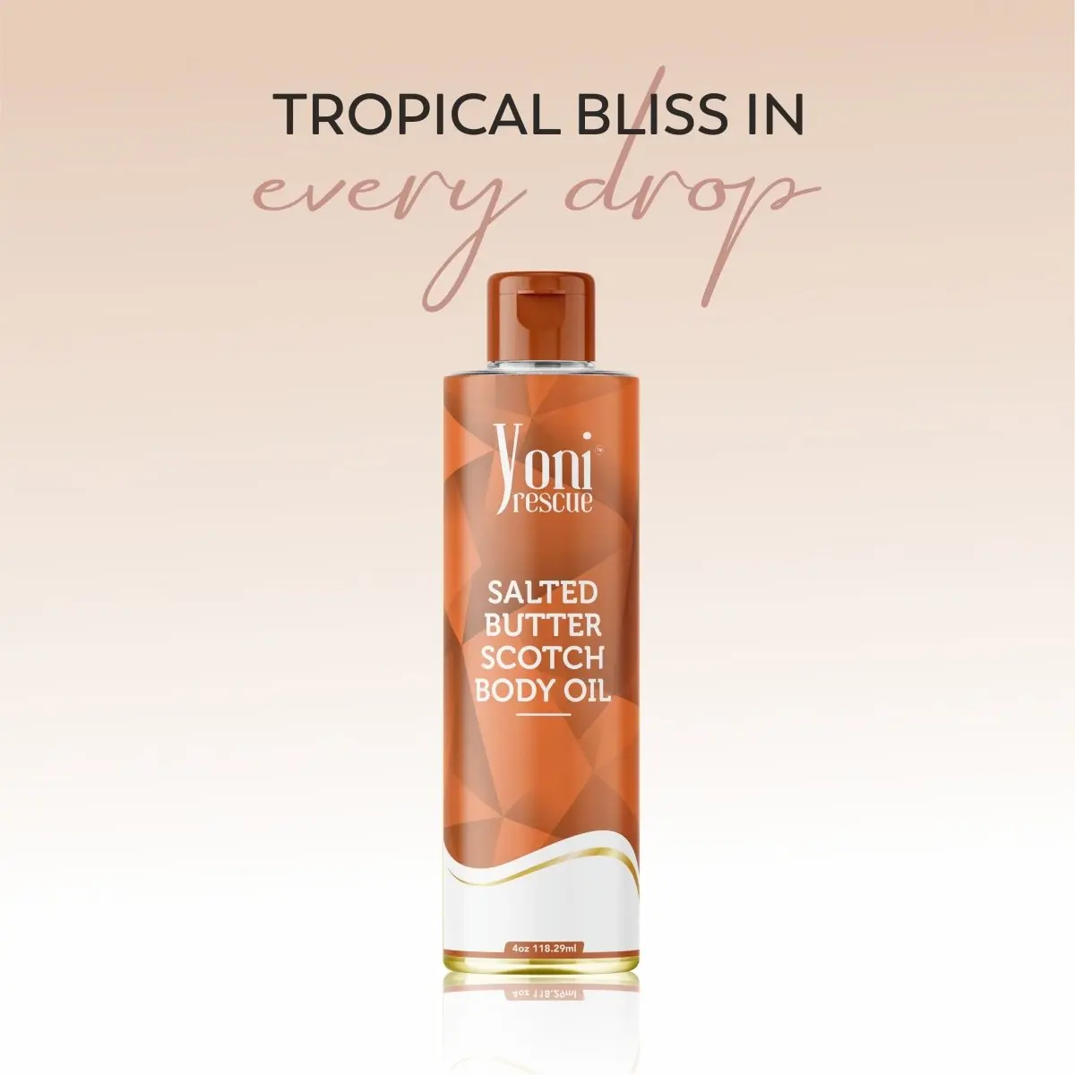 Salted Butterscotch Body Oil, 4oz, with Apricot, Jojoba, Avocado Oils & Vitamin E Oil, Fast-Absorbing, Nourishes and Hydrates Skin, Body Care, jasmine and saffron layer Fragrance Moisturizer Hydrating