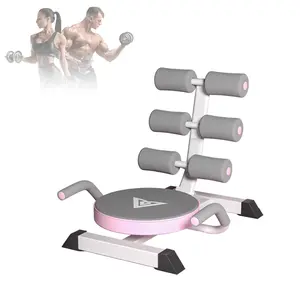 Comfort-Focused Home Fitness Machine - Contoured Padding & Lumbar Support for Versatile Body Training Sessions