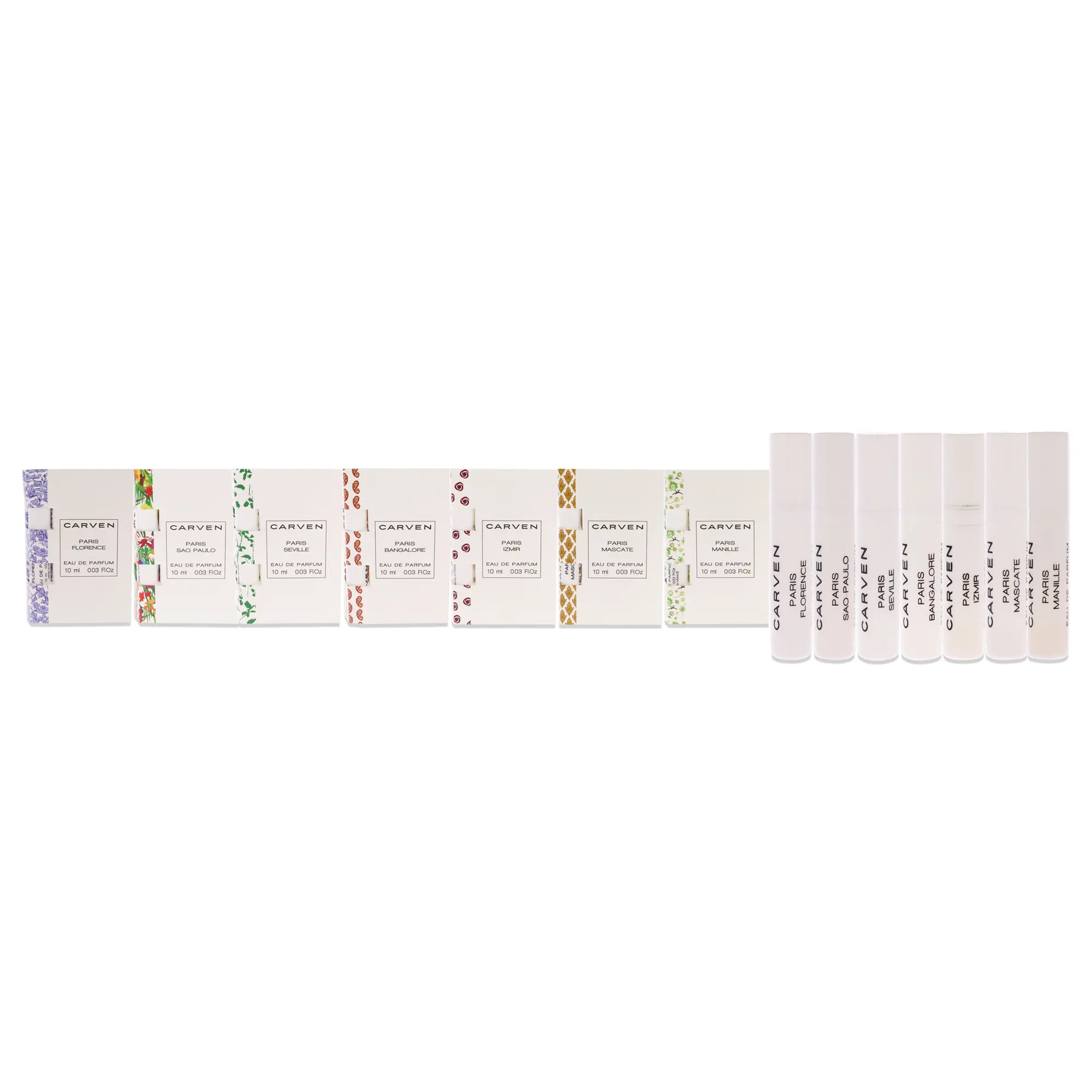 Carven Collection Mini Sampler Set by Carven for Women - 7 Pc Mini Gift Set