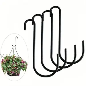 Heavy-Duty Fence Hooks for Hanging Plants, Durable Hook Supports Ideal for Indoors & Outdoors, Versatile Gardening Accessory