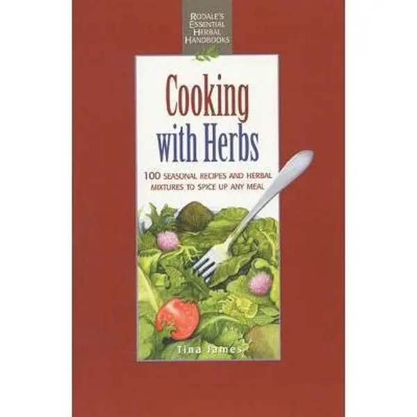 Good Used Herb Cooking Book - Rodale's Essential Herbal Handbooks (Rodale Books), Tina James, Soft Cover English Paperback with Herb Calendar, 0.6 Pounds