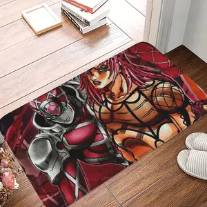 1PC The JOJO family is a group of young people full of lively atmosphere Bathroom Mat JOJO Doormat Kitchen Carpet Entrance Door Rug Home Decoration