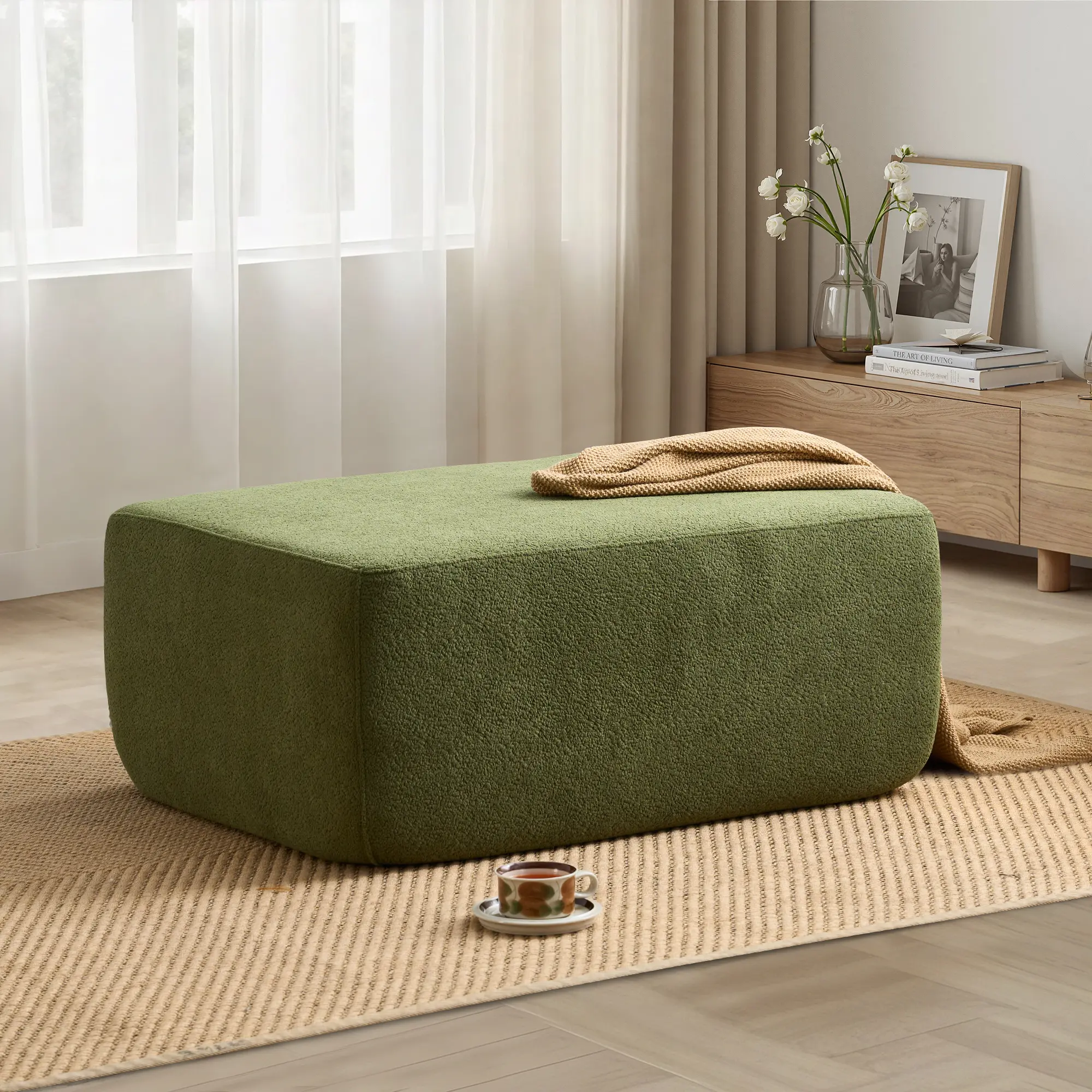 Green Corduroy Velvet