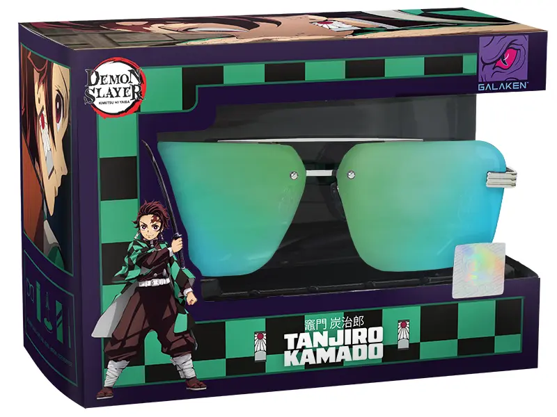 Tanjiro Kamado - Hanafuda Earrings - Polarized Tanjiro Kamado - Hanafuda Earrings - Polarized