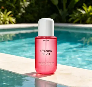 PHLUR Dragon Fruit Body Mist 240ml | Tropical Fruity Hair & Body Spray | Warm Vanilla & Sandalwood Feminine Scent