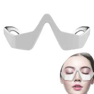 Portable Eye Massager, Wireless Hot Compress Eye Massage Tool, Eye Care Instrument for Women & Men, Professional Eye Massage Tool for Daily Use