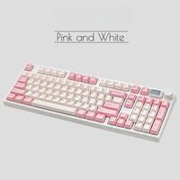Pink and White