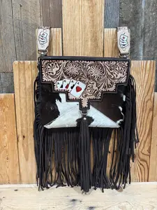 Aces Tooled Crossbody! Aces Tooled Crossbody!