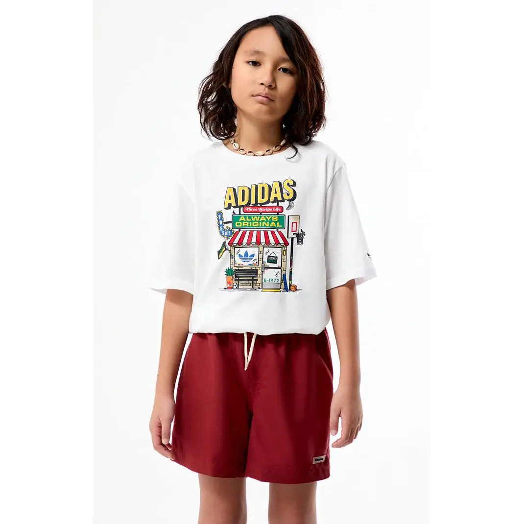 Pacsun Kids Solid 4.5" Swim Trunks