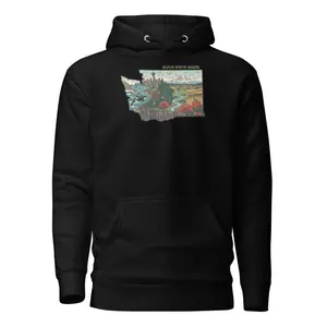 Clear State - Represent WA - Hoodie