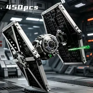 Empire Space Fighter Model DIY Creative Kids Toy Assembly Puzzle, Building Blocks, Boy's Birthday Gift, 75300