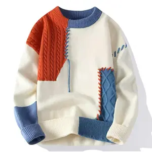 New Autumn Winter Men O-Neck Pullover