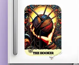 THE HOOKER BONE-AFIDE PERSONALITY MAGNET