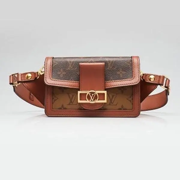 Pre-owned Louis Vuitton canvas Belt Bags Reverse monogram Bumbag