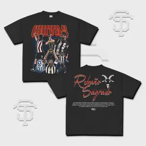 Chivas Guadalajara Campeón 2017 Vintage Graphic Tee – Rebaño Sagrado Retro Soccer Shirt, Liga MX Chivas Champion Fan T-Shirt, Mexican Football Streetwear Gift