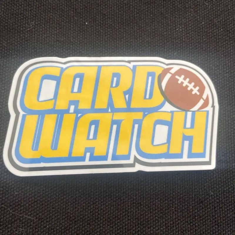Card Watch Sticker - Vinyl Outdoor