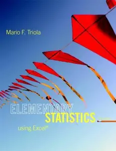 USED-Elementary Statistics Using Excel (5th Edition) by Mario F. Triola (Hardcover)