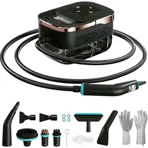 Steam Cleaner for ,  Steamer for Cleaning, 4Bar  & 15S  Heat, Multipurpose Cleaning Steamer with  Heads for , Dirt, , Grout, Tile,Floor,  Detailing