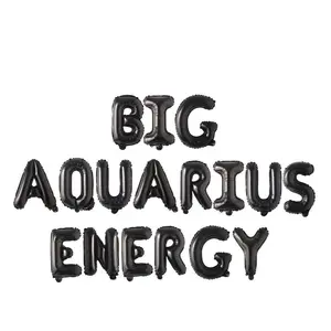 Big Aquarius Energy Balloon Banner