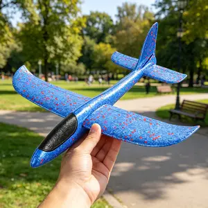 1count Outdoor Hand-Thrown Toy Airplane, Foam Gliding Flight Toy, Perfect for Leisure Play, Unisex, No Battery Required