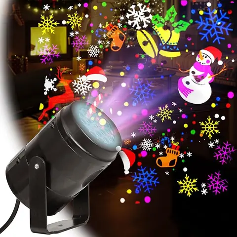 Christmas Projector Lights Outdoor/Indoor, Led Lights Projector Waterproof for Christmas Decorations, Holiday Projector for Xmas