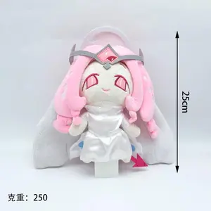 25cm Cookie Run Kingdom Plushie Pure Vanilla Cookie Stuffed Doll  Eternal Sugar Cookie Plush Toys Home Decorative Xmas Gifts