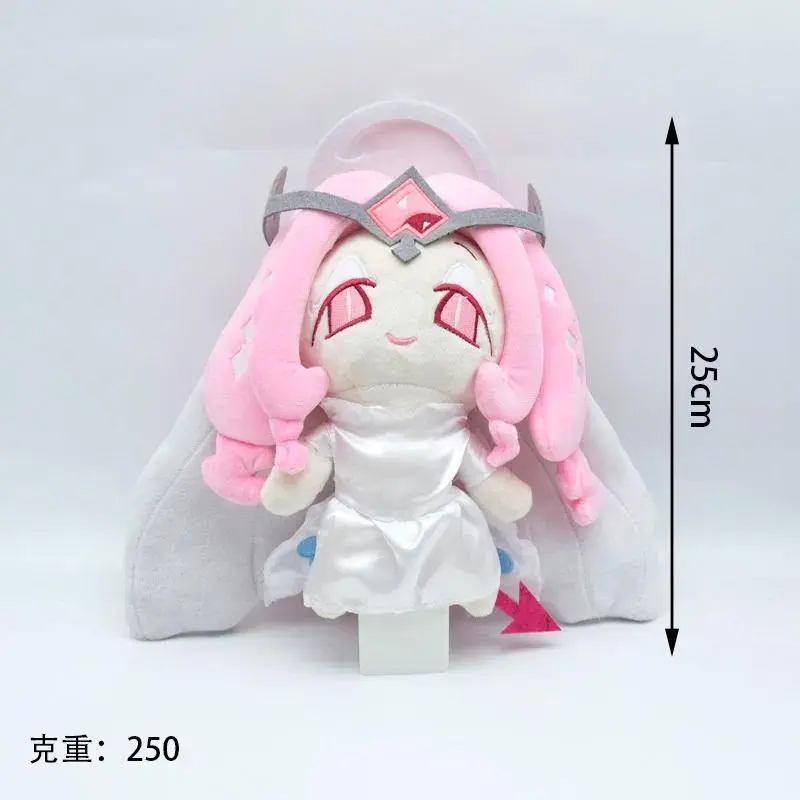 25cm Cookie Run Kingdom Plushie Pure Vanilla Cookie Stuffed Doll  Eternal Sugar Cookie Plush Toys Home Decorative Xmas Gifts
