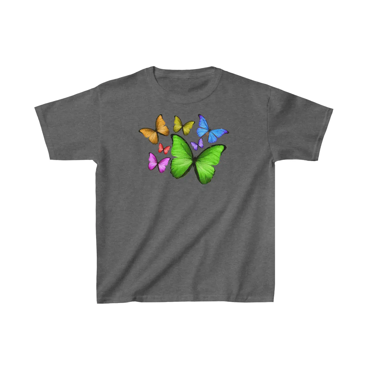 Cute Y2K Pride Trendy 90s Discreet Pride Shirt Protect Trans Kids Rainbow Butterfly Say Gay Shirt Queer
