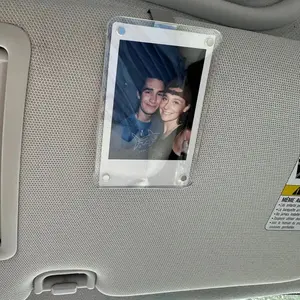 Custom Polaroid Photo Car Visor Clip - Personalized Sun Visor Decoration - Photo Car Accessory for Couples