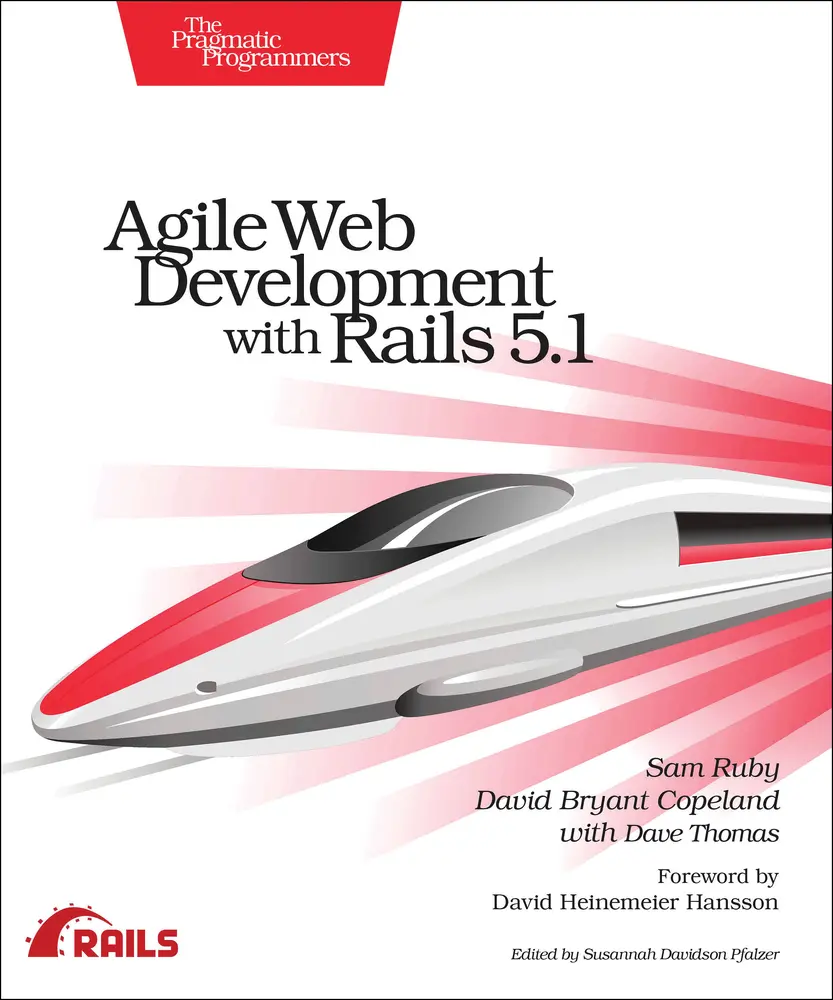 USED-Agile Web Development with Rails 5.1 by Ruby, Sam (Paperback)