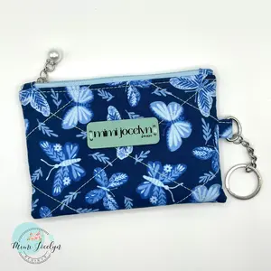 'Jade' Quilted Keychain Wallet