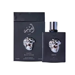 Men’s Perfume Ameer Noir Edition – Eau de Parfum – 100 ml – Woody, Sweet & Amber Fragrance – Elegant & Modern Style